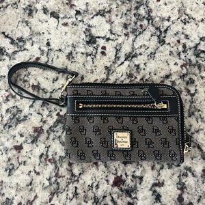 Dooney & Bourke Black Wristlet